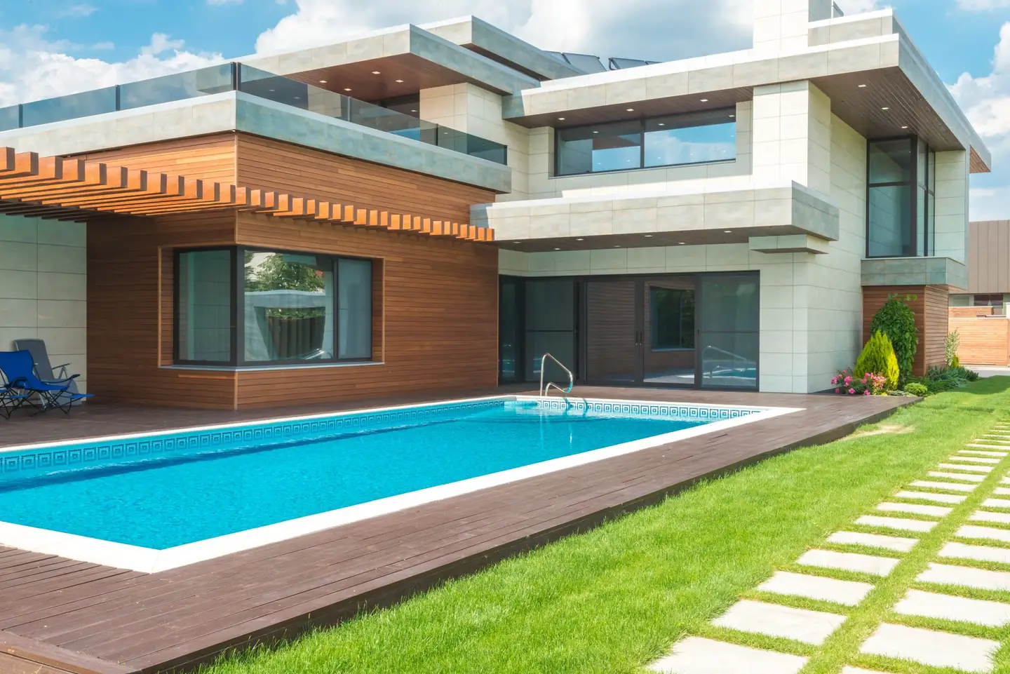 Swimming pool built in Linden, NSW
